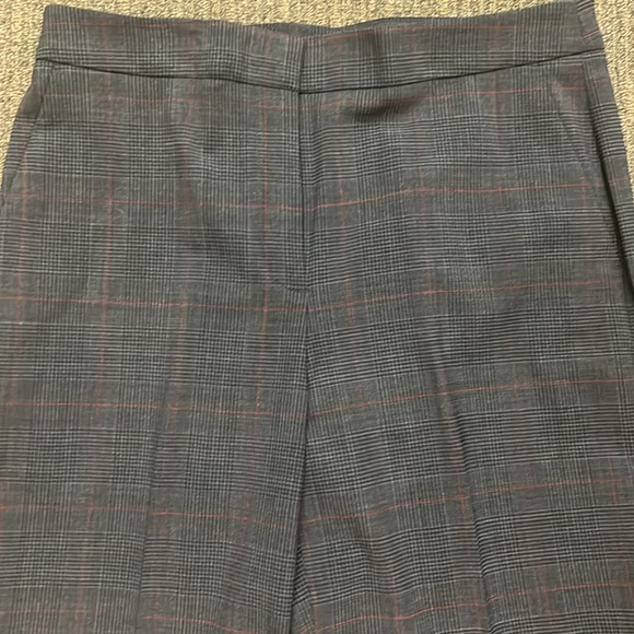 Trousers. Dark slate blue and black Glenn plaid - Picture 4 of 8